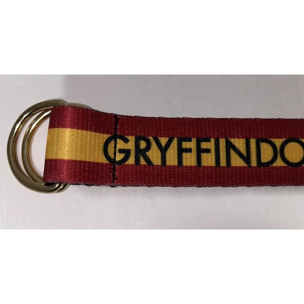 Harry Potter Gryffindor House Unisex Belt Loop‎ Buckle Red Gold Ron Weasley